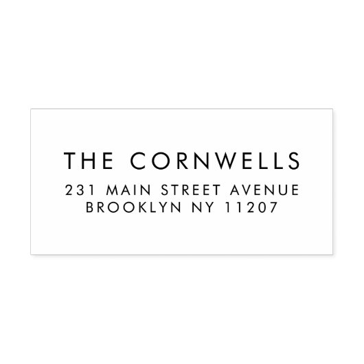 シンプルウェディング日付を保存ファミリー差出人住所 セルフインキングスタンプ (デザイン)