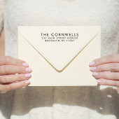 シンプルウェディング日付を保存ファミリー差出人住所 セルフインキングスタンプ