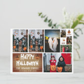 シンプルウッドフォ不気味トハッピーハローウィン シーズンカード (スタンド正面)