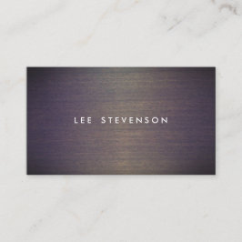 シンプルウッドミニマルプロフェッショナル設計者 名刺