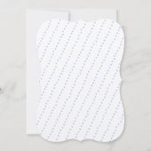 シンプルウッドランド素朴ベイビーシャワー招待状 招待状 (裏面)