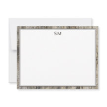 シンプルウッ素朴ドモノグラムイニシャル  