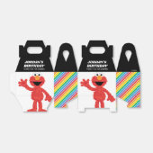 シンプルエルモ1歳の誕生日 フェイバーボックス (折り畳みなし)