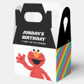 シンプルエルモ1歳の誕生日 フェイバーボックス (オープン)