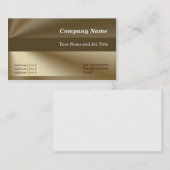 シンプルエレガンスブラウン 名刺 (正面/裏面)