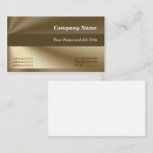 シンプルエレガンスブラウン 名刺 (正面/裏面)