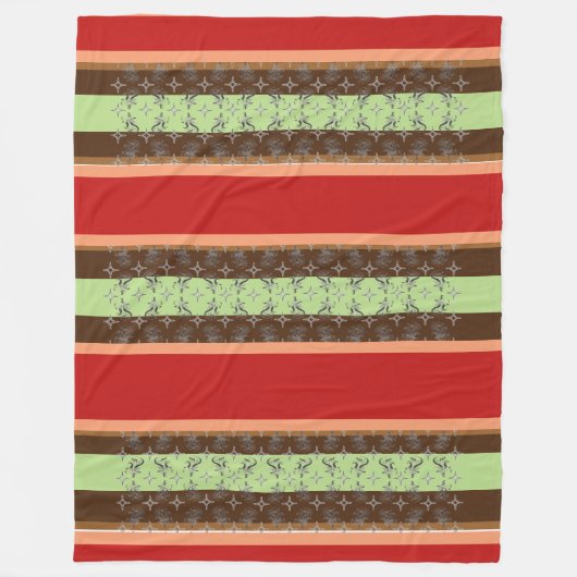 シンプルエレガンスホーム座標 フリースブランケット (正面)