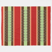 シンプルエレガンスホーム座標 フリースブランケット (正面(横))