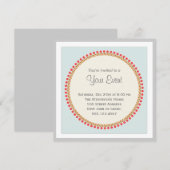 シンプルエレガンス招待状 招待状 (正面/裏面)