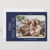 シンプルエレガンス新年写真 シーズンカード (正面)