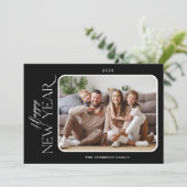 シンプルエレガンス新年写真 シーズンカード (スタンド正面)