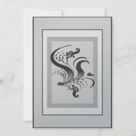 シンプルエレガンス結婚式招待状 招待状