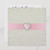 シンプルエレガンス – ピンクリボン (正面/裏面)