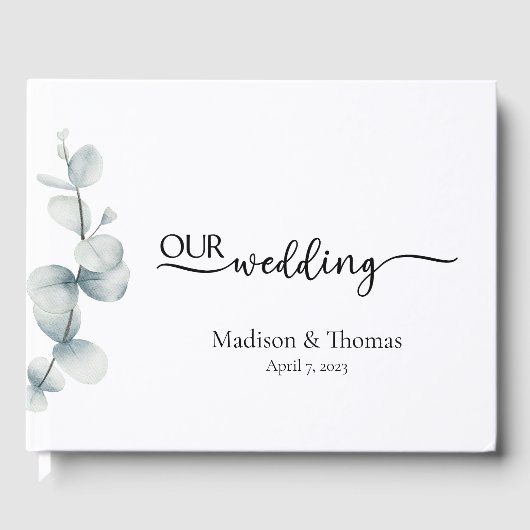 シンプルエレガンス – ユーカリ – ゲストブック (正面)