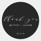 シンプルエレガントありが結婚と ラウンドシール (正面)