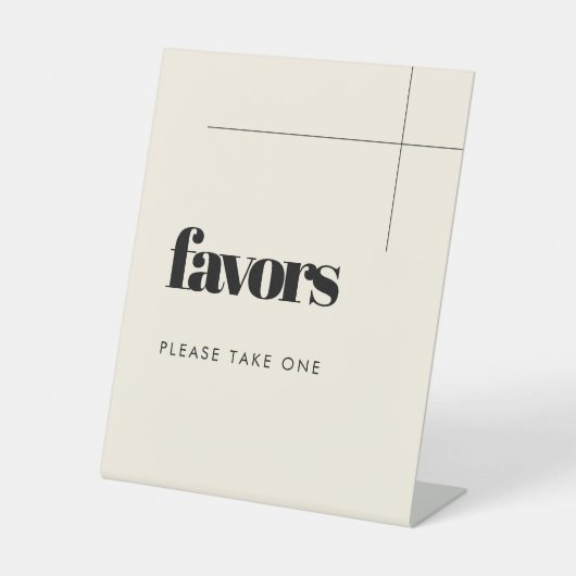 シンプルエレガントとシック結婚式の引き出物 台座サイン (正面)