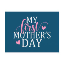 シンプルエレガントと母の日 |はがき