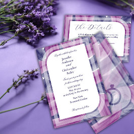 シンプルエレガントアクリル結婚系 招待状