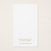 シンプルエレガントイヤリング表示カード (裏面)