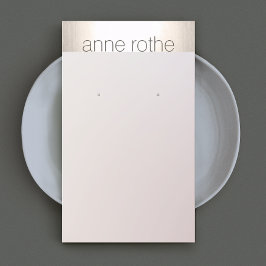 シンプルエレガントイヤリング表示ホルダー 名刺