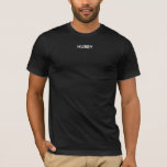 シンプルエレガントウェディングパーティー Tシャツ<br><div class="desc">新しい楽しむ旅と共に新しいシンプルタイポグラフィ専用の洗練されたTシャツ。「ハビー」または「ウィフィー」にデフォルト設定されたフロントに風合いの刺繍されたカスタマイズ可能なスクリプトを搭載。贈り物や結婚ブライダルパーティの好意(花嫁、花婿介添人、遊牧民など)、ハネムーンの服装、記念日の記念品、日常的なカップル衣服として理想的。今すぐ注文して思い出を大切に！</div>