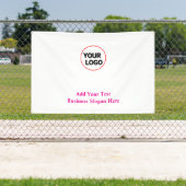 シンプルエレガントカスタムロゴはこちら会社案内 横断幕 (インサイチュ)