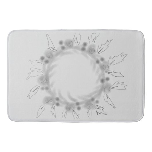 シンプルエレガントカスタムロゴはこちら会社tt doum バスマット (正面)