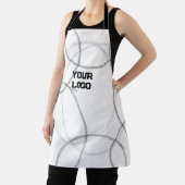 シンプルエレガントカスタムロゴ エプロン (インサイチュ)