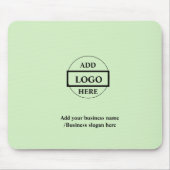 シンプルエレガントカスタムロゴ マウスパッド (正面)