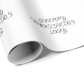 シンプルエレガントカスタムロゴ ラッピングペーパー (ロールコーナー)