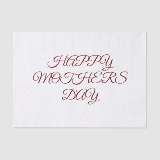 シンプルエレガントカスタムロゴ 薄葉紙 (正面)