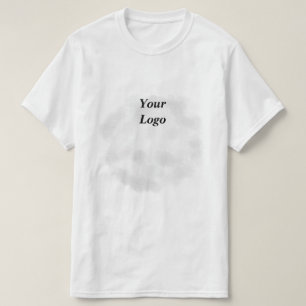 シンプルエレガントカスタムロゴ Tシャツ