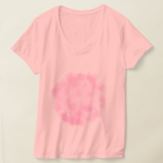 シンプルエレガントカスタムロゴ Tシャツ (レイダウン)