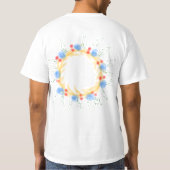 シンプルエレガントカスタムロゴ Tシャツ (裏面)