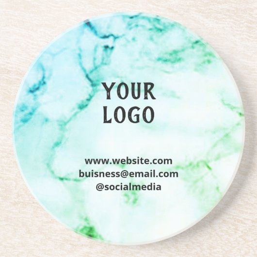 シンプルエレガントカスタム大理石を追加 コースター (正面)