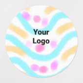 シンプルエレガントカスタム紙 ラベル (デザイン2)