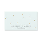 シンプルエレガントキュートスターイベントプランナーライトアクア