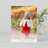 シンプルエレガントクモダンス 箔シーズンカード (立ち正面)