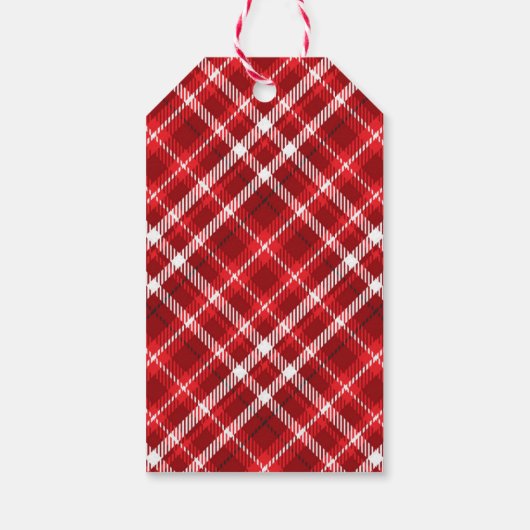 シンプルエレガントクリスマスパイン ギフトタグ (裏面)