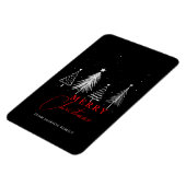 シンプルエレガントクリスマスパイン マグネット (左側)