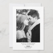 シンプルエレガントクリスマス シーズンカード (裏面)