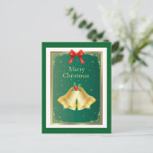 シンプルエレガントクリスマス シーズンポストカード (スタンド正面)
