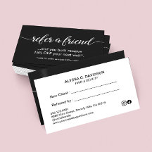 シンプルエレガントスクリプト参照白黒