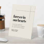 シンプルエレガントハート&シックフォーエバー 台座サイン (インサイチュ)