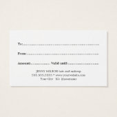 シンプルエレガントバラホワイト美しい (裏面)