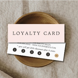 シンプルエレガントバラホワイト美しい ロイヤリティカード