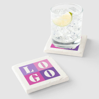 シンプルエレガントパーソナライズされた結婚カスタムアイディア ストーンコースター