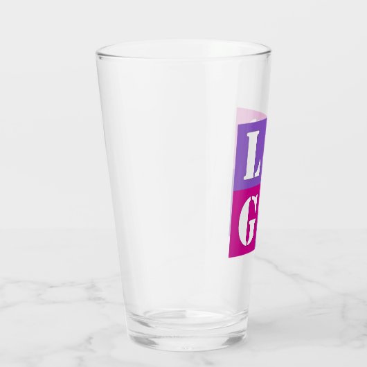 シンプルエレガントパーソナライズされた結婚カスタムアイディア タンブラーグラス (右)