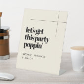 シンプルエレガントパーティーを手に入れよう 台座サイン (インサイチュ)