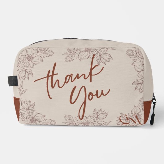 シンプルエレガントフローラ結婚のラインアート ドップキット (正面)